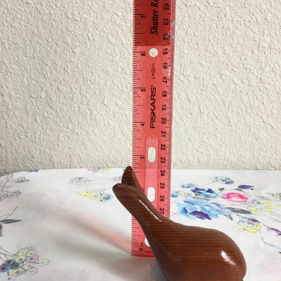 Small wooden Whales vintage hand carved - Picture 6 of 7